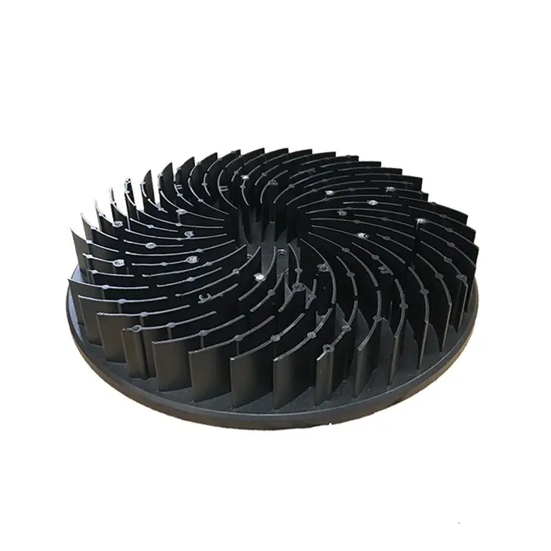 Cold Forging Large Round Aluminium Heat Sink for Led (3)
